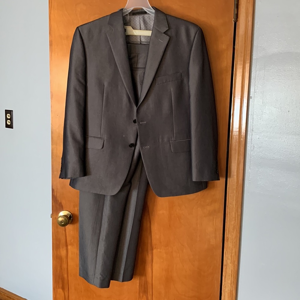 Grey suit